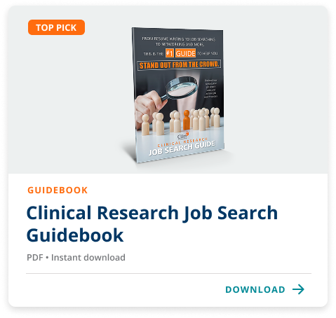Clinical Research Job Search Guidebook